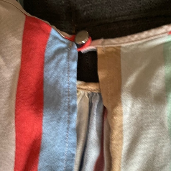 Bebop Stripped Halter Romper - Picture 3 of 9